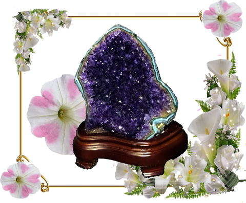 光背を思わせるアメジストクラスや－