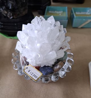 水晶クラスター