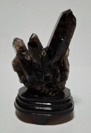 黒水晶(モリオン)クラスターが入荷しました。