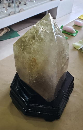 新商品　シトリン六角柱の各詳細画像