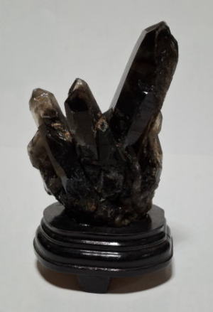 黒水晶(モリオン)クラスターが入荷しました。